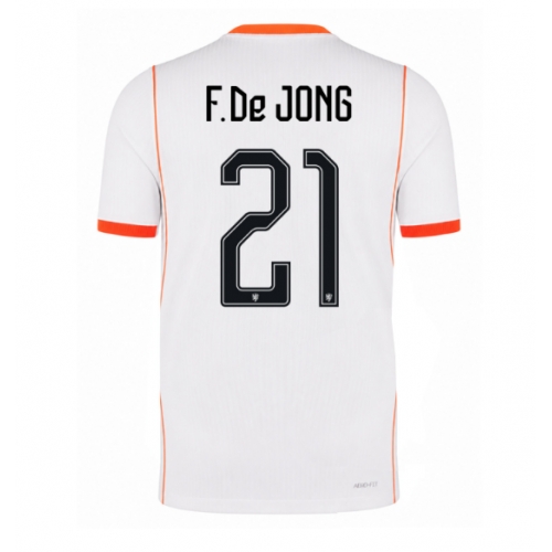 Billige Fotballdrakt Nederland Frenkie de Jong #21 Replika Bortedrakt VM 2026 Kortermet Billige Fotballdrakt Nederland Frenkie de Jong #21 Replika Bortedrakt VM 2026 Kortermet